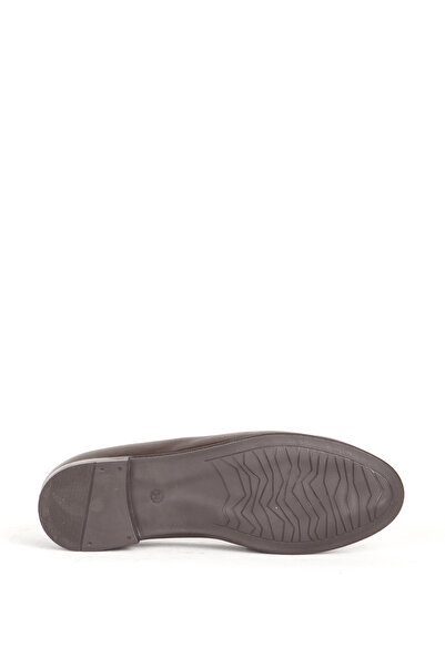 Dericlub DERICLUB BR 04037 Дамски мокасини от естествена кожа, КАФЯВИ