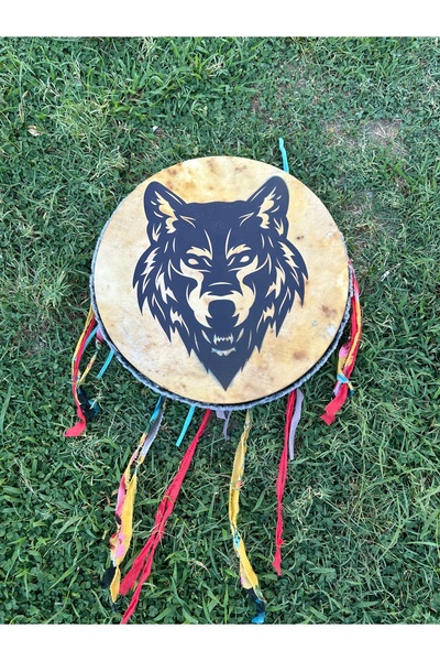 SULTANMUSİCALSHOP Şaman Davulu(37cm) Kam Davulu Shaman Drum