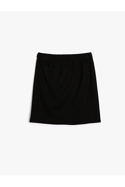 Koton Basic Mini Skirt with Elastic Waist
