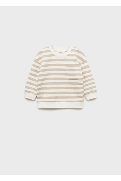 MANGO Baby Φούτερ με ρίγες Koton