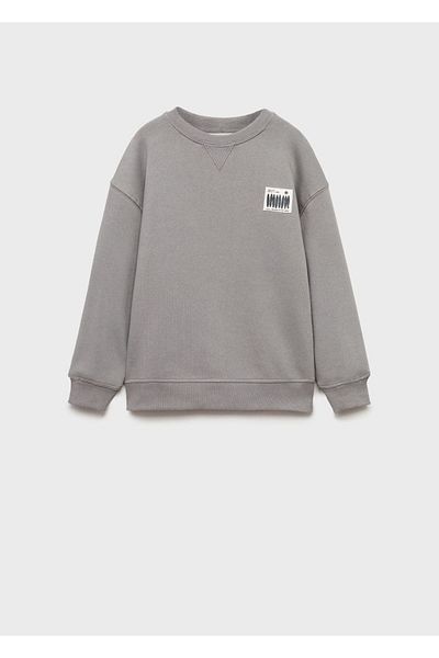 MANGO Kids Φούτερ με στάμπα Surf