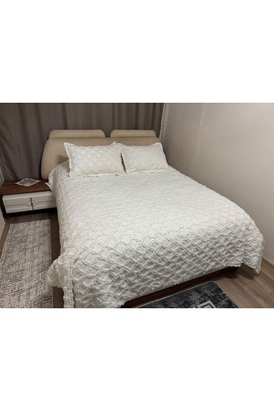 ASL HOME Double Pique Set with Pompom (Hera Pique)