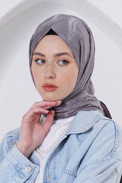 Loryan Scarf Jacquard Shawl - Delta Flausch Jacquard Shawl 4299