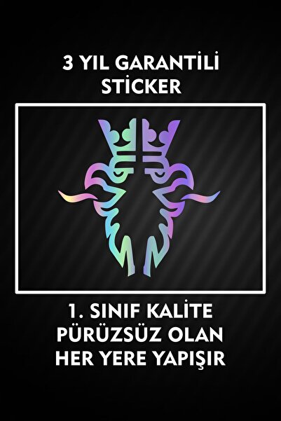 3M Scania Sticker  / Etiket / Araç Sticker /  Araba Sticker