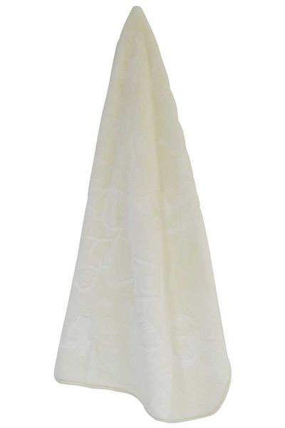 Özdilek Embos Plush Baby Blanket 100x120 Cream