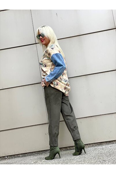 Genel Markalar PAÇA PENSLİ SÜET PANTOLON