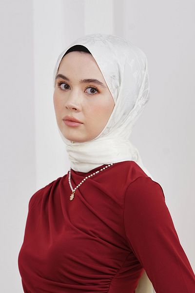 Loryan Scarf Jacquard Shawl - Marble Flush Jacquard Shawl 4257
