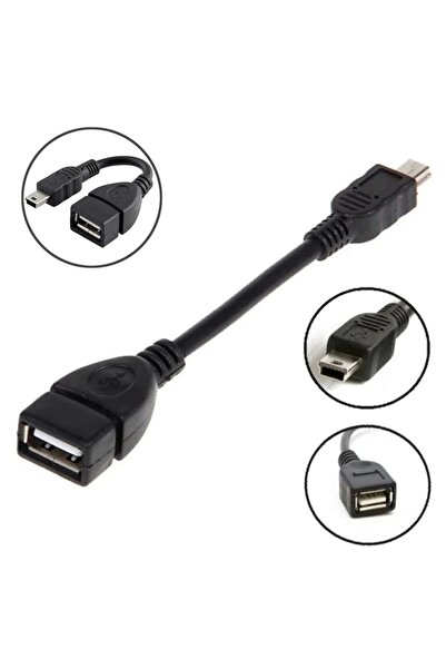 Genel Markalar Mini Usb Otg Kablo - 5 Pin Usb Çevirici Kablo