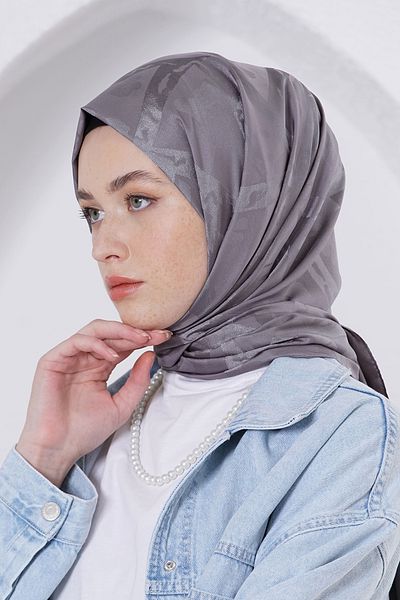 Loryan Scarf Jacquard Shawl - Delta Flausch Jacquard Shawl 4299