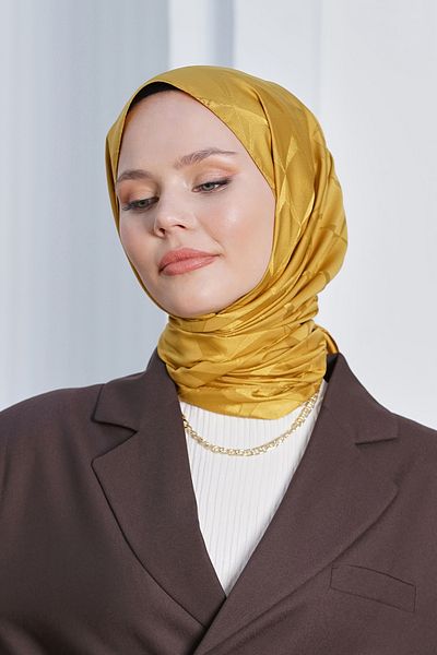Loryan Scarf Jacquard Scarf - Flausch Jacquard Cupra Scarf 4304