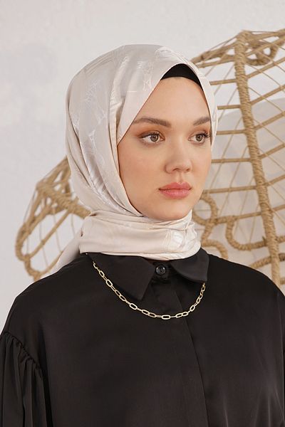 Loryan Scarf Jacquard Scarf - Retro Flush Jacquard Scarf 4262