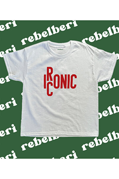 rebelberi Y2K Grunge Fairycore Baby T-Shirt - Written, 100% Cotton