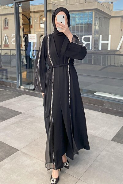 Sahraa Black Elis Abaya