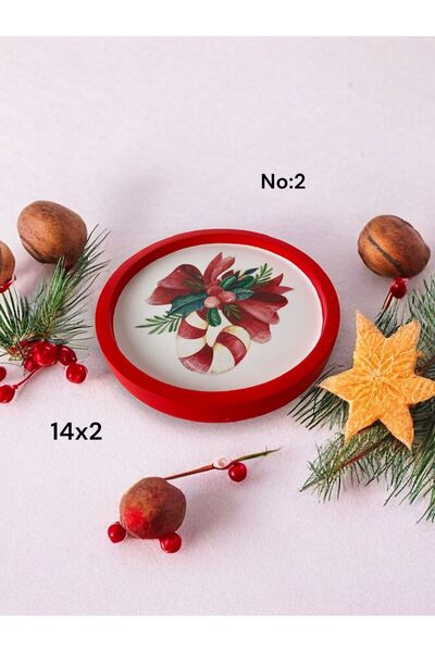 unique florya Kurumsal Hediyelik Yeni Yıl Yılbaşı Christmas Bardak Altlığı 14...