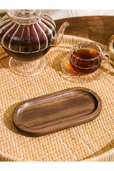 LC Waikiki Durable Wooden Material Presentation Plate 19 cm