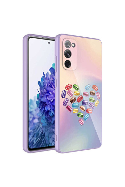 Hatreds Galaxy S20 FE Kılıf Desenli İçi Kadife Kamera Korumalı Darbe Emici Si...