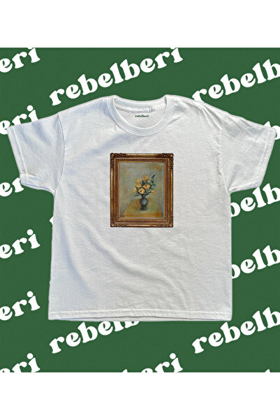 rebelberi Tricou pentru bebeluși Flori într-o vază în stil vintage Y2K Grunge...