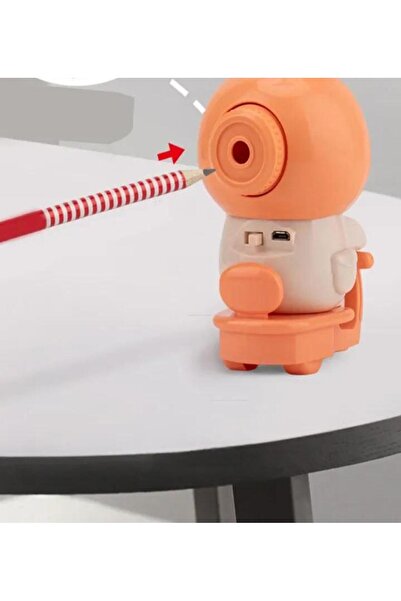 online store Sevimli Tavşan Figürlü Kalem Traşlı Led Işıklı Şarjlı Çocuk Gece Lambası Hediye Masa Lambası