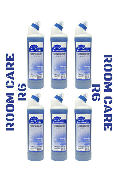 Diversey Room Care R6, (6ADET)wc Ağır Kir Ve Leke Sökücü,wc Lerde Saramalarda...