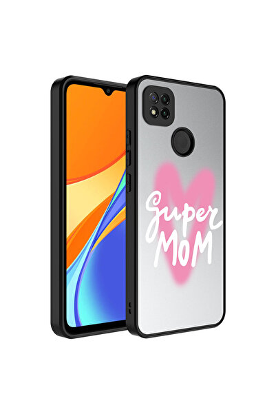 Ummeslem Mirror Cover Compatible with Redmi 9C Case Mirror Patterned Glossy M...