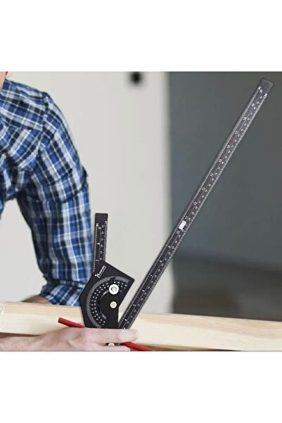 BGA Carpenter Caliper Gauge 230X500Mm Meter Angle Slope Gauge Marking Angle Ruler Angle Finder Measurement Tool