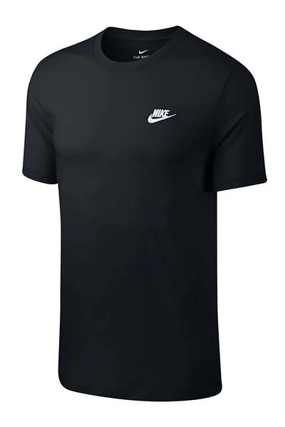 Nike Ar4997-013 M Nsw Club Tee T-shirt Ανδρικό T-shirt Μαύρο