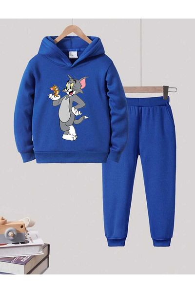 BY WOWEN Print Detailed Children's Under-Top Suit Set