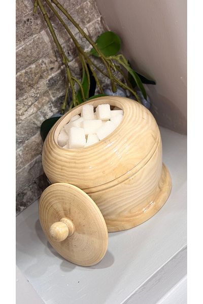 ARİN MODA Arin Homteks Den Wooden Candy Holder