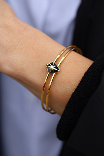 Yenigün Kuyumculuk 14 Ayar Altın Ema Kuzey Yıldızı Kalkan Modeli Ajda Ve Koly...