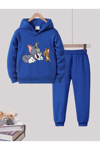 BY WOWEN Print Detailed Children's Under-Top Suit Set