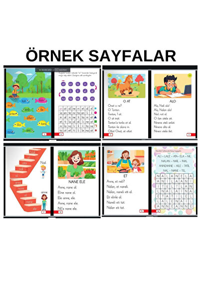 GÖNÜL YAYINCILIK 1. Sınıf Anetil Ilk Okuma Hızlandırma Seti (8 KİTAP) Ve Tel Ali Öykü Seti (10 KİTAP) Toplam 18 Kitap