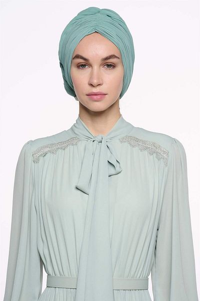 miha Hicran Önal Cross Binded Bone Mint