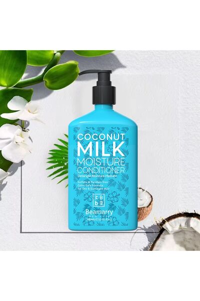 Beamarry Coconut Intense Moisturizing Detangling Conditioner for Dry Hair 380 ml