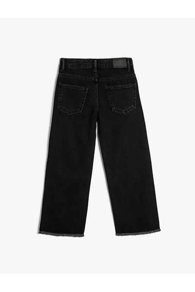 Koton Pantaloni Denim Buzunar Drept Buzunar - Boyfriend Jean