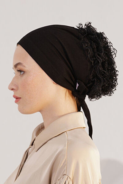 Loryan Fırfırlı Topuz Bonesi - %100 Pamuk Dikişli Örme Fırfır Bone 4294