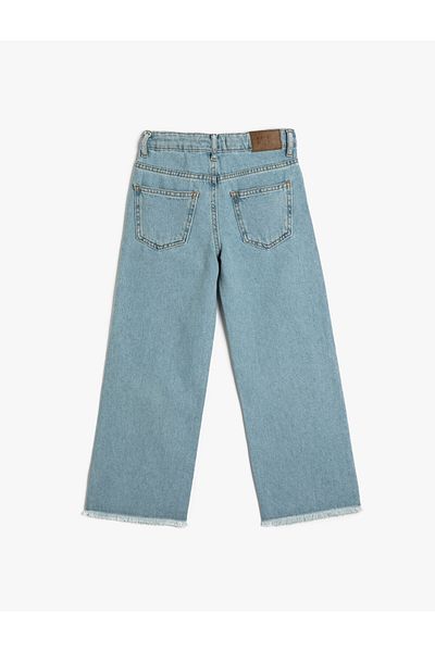 Koton Pantaloni Denim Buzunar Drept Buzunar - Boyfriend Jean