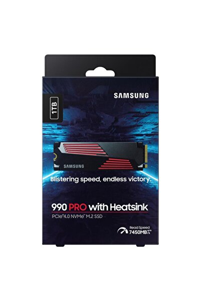 Samsung 4TB 990 PRO 7450-6900MB-s M.2 NVMe MZ-V9P4T0 SSD DİSK