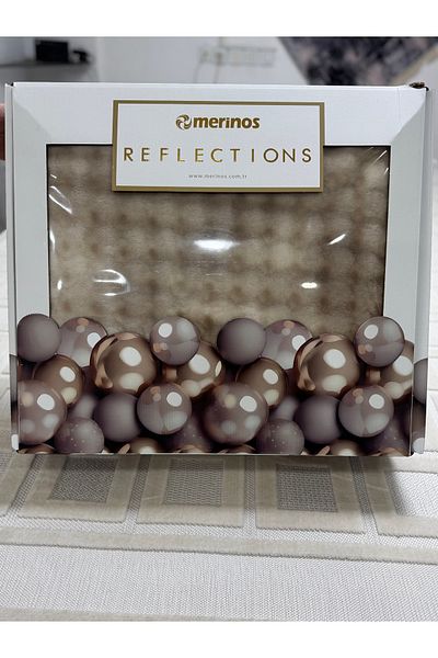 Reflections طقم بطانية Merino Merinös Reflections مكون من 3 قطع - Halci Haktan