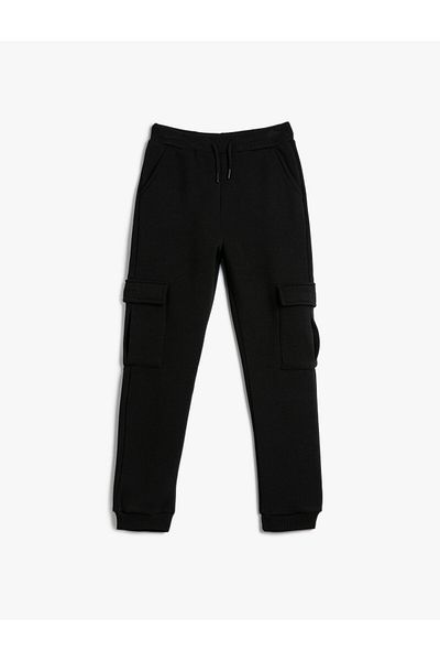 Koton Βασικό φούτερ Jogger με λεπτομέρεια στην τσέπη και κορδέλα μέσης