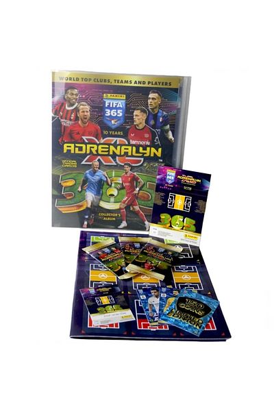 Doğan Oyuncak Dünyası Panini Fifa 365 Adrenalyn XL 2025 - Mega Starter Pack, Football Player and Players Cards