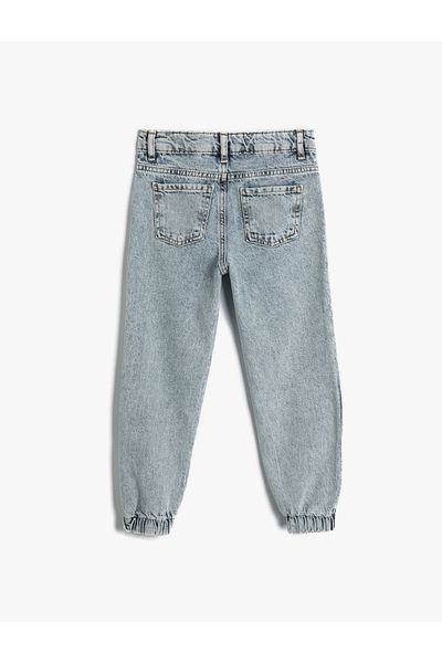 Koton Blugi Jogger Buzunar Bumbac Talie Elastică - Blugi Jogger