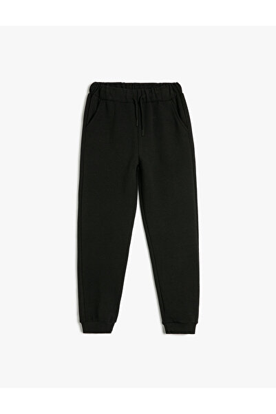 Koton Basic Jogger Sweatpants με δεμένη μέση και τσέπες