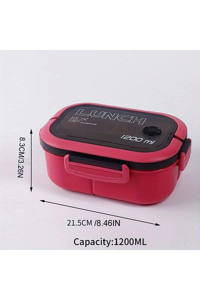 senacacollection Unisex Lunch Box Food Storage Container Compatible with Microwave Vacuum Storage Meal Carrying Container