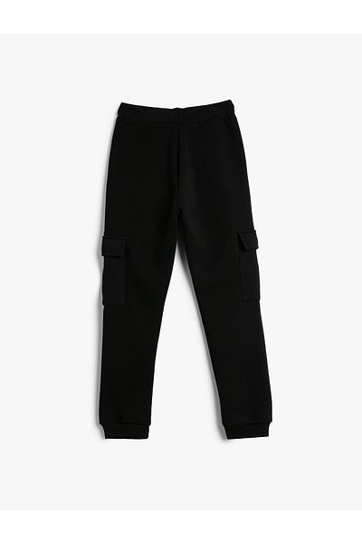 Koton Βασικό φούτερ Jogger με λεπτομέρεια στην τσέπη και κορδέλα μέσης