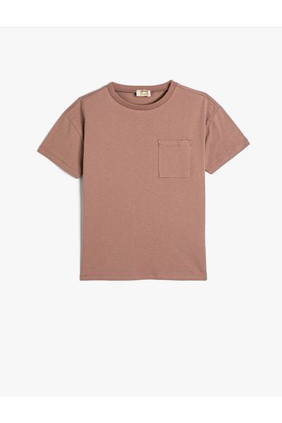 Koton Crew Neck Basic Cotton Short Sleeve T-Shirt
