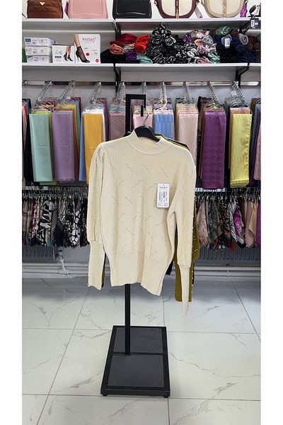Zeynep Butik SERDEN 709 - Bluză sport scurtă 1259