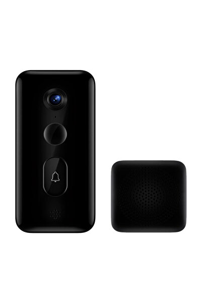 Xiaomi جرس الباب الذكي 3 Ultra-Clear 2K 5200mAh BHR5416GL - أسود