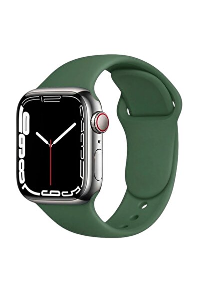 KILIF HOUSE Apple Watch 38 - 40 - 41mm Uyumlu Silikon Kordon