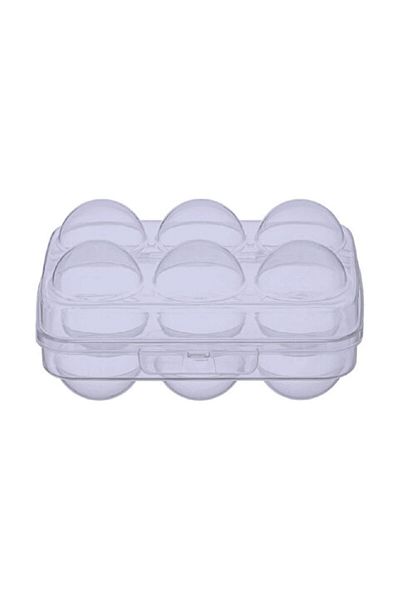 Bager Plastik Clear 6-Piece Egg Storage Container