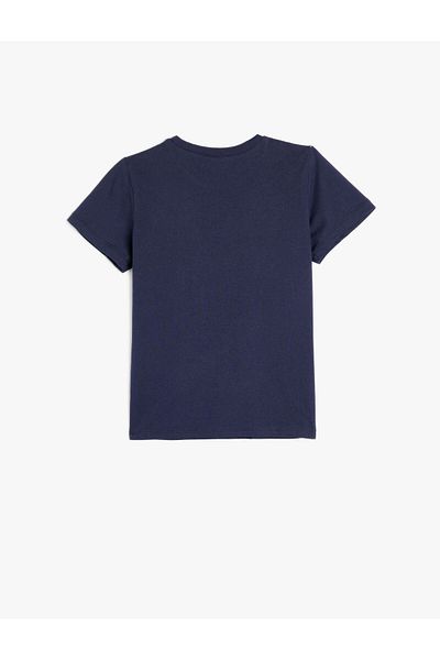 Koton Cotton Short Sleeve Crew Neck Tiger T-Shirt